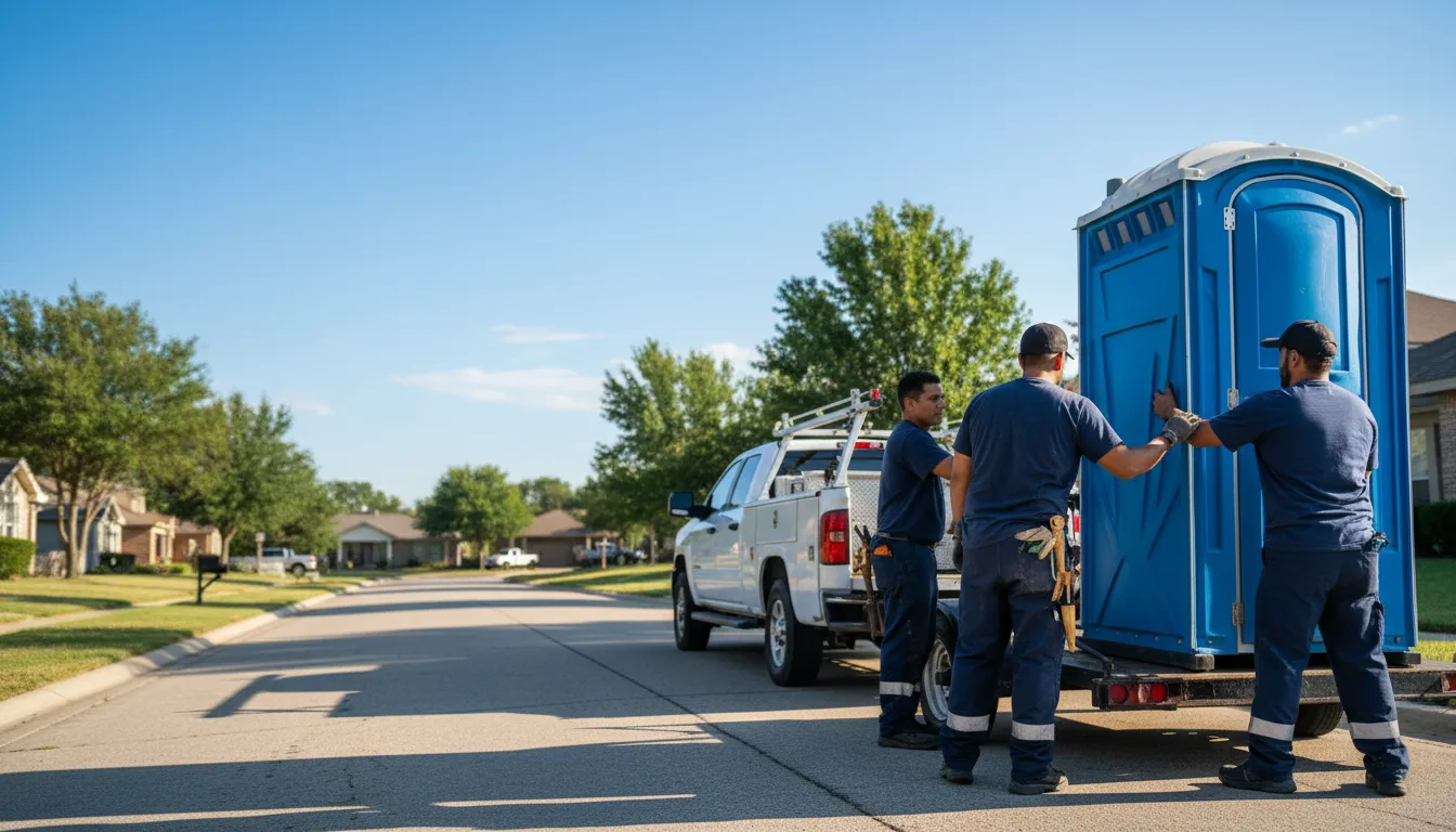 Portable Toilet Rental in New Hudson, MI near me